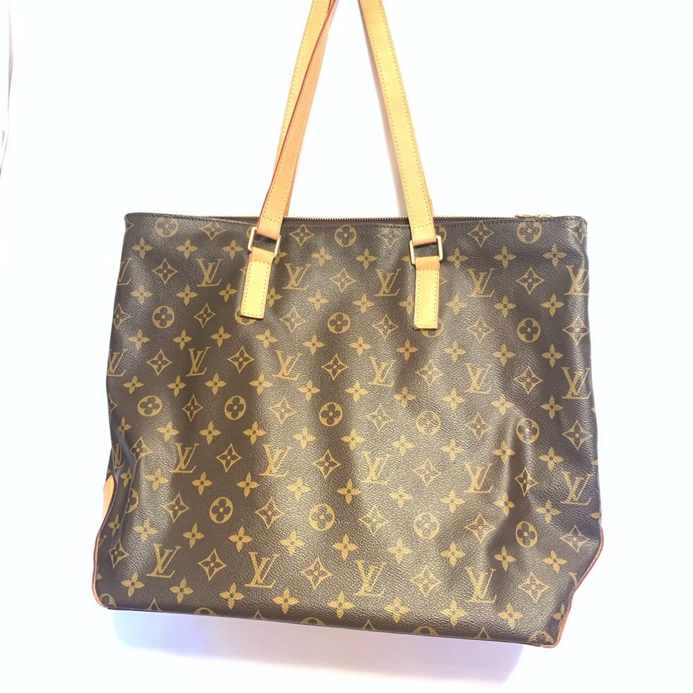 AUTHENTIC Monogram Cabas Mezzo Louis Vuitton Bag